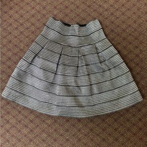 Freeway black and white high waisted skirt
